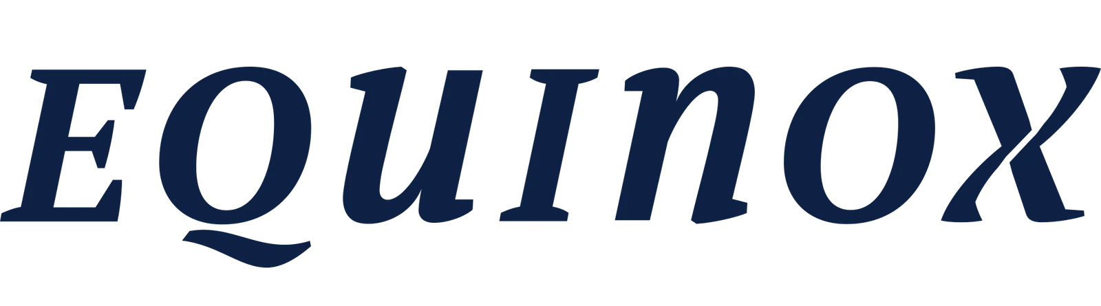 Equinox Custom Signs blue wordmark logo - Women-Owned Sign Company Richmond VA